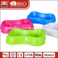 HAIXIN plastic bone shaped dog bowl